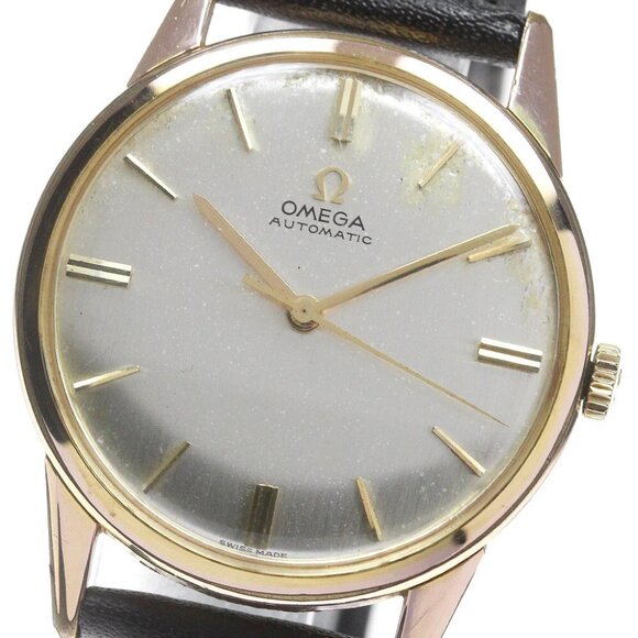 OMEGA 14753-SC-61 Vintage Cal.552 Silver Dial Automatic Men's Watch - Picture 1 of 7